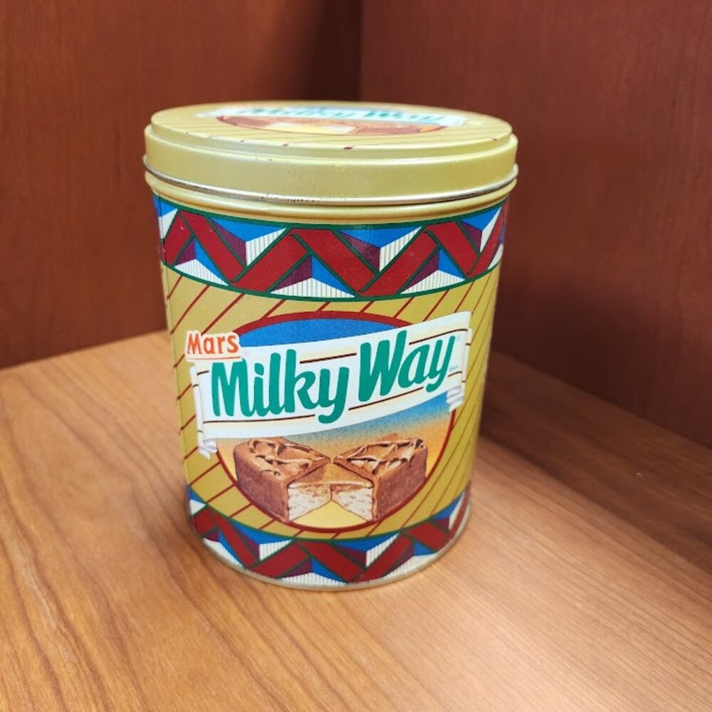 Mars Milky Way 1990 Edition Round Tin